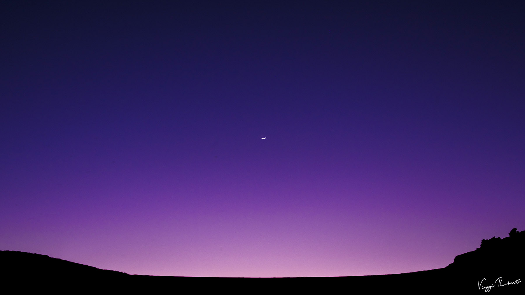 L'alba nel deserto
