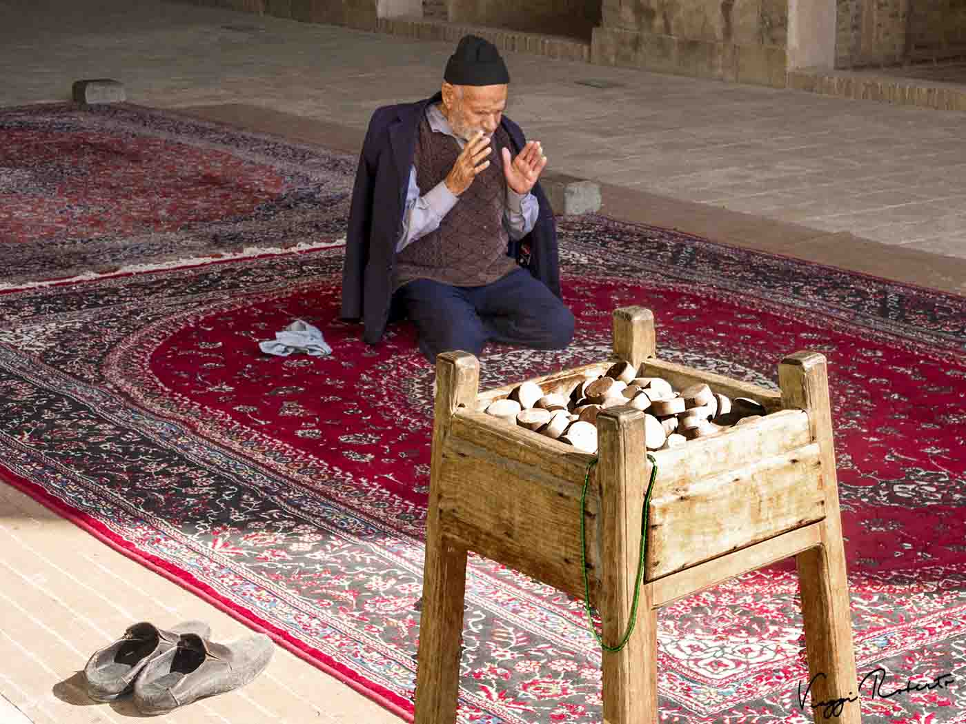 La preghiera di un mussulmano sciita.