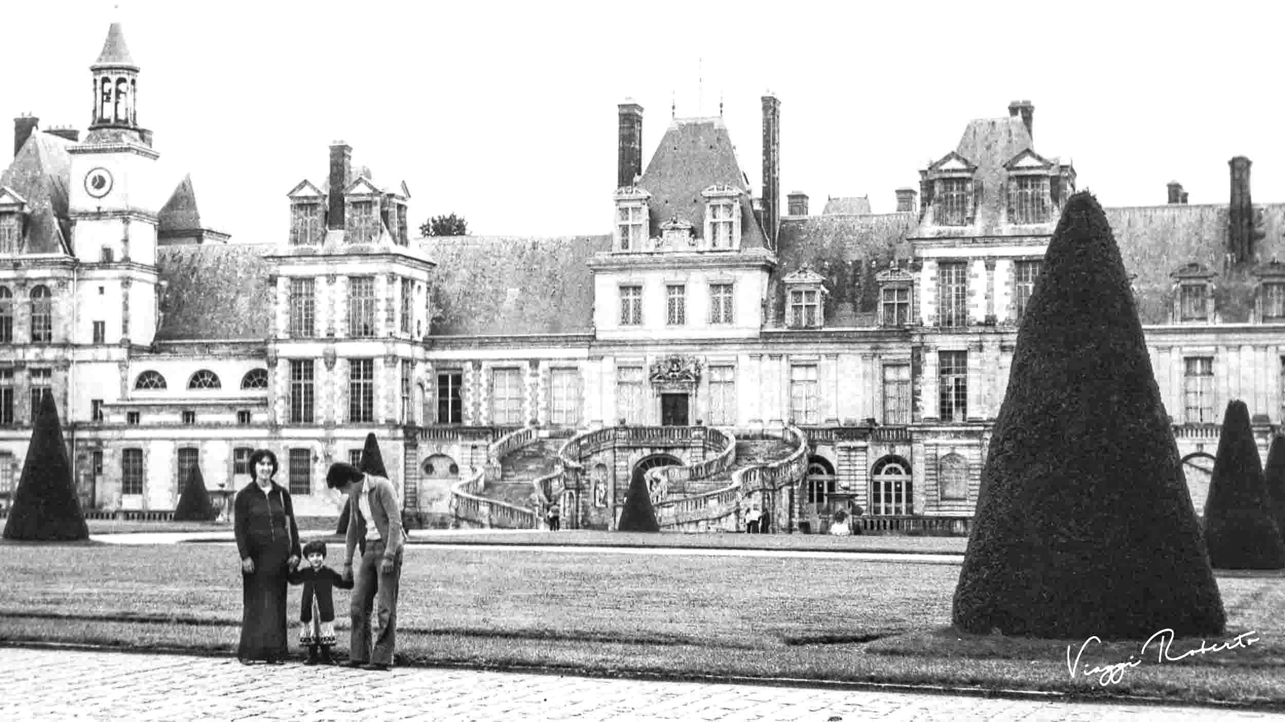 Il Castello di Fontainebleau...