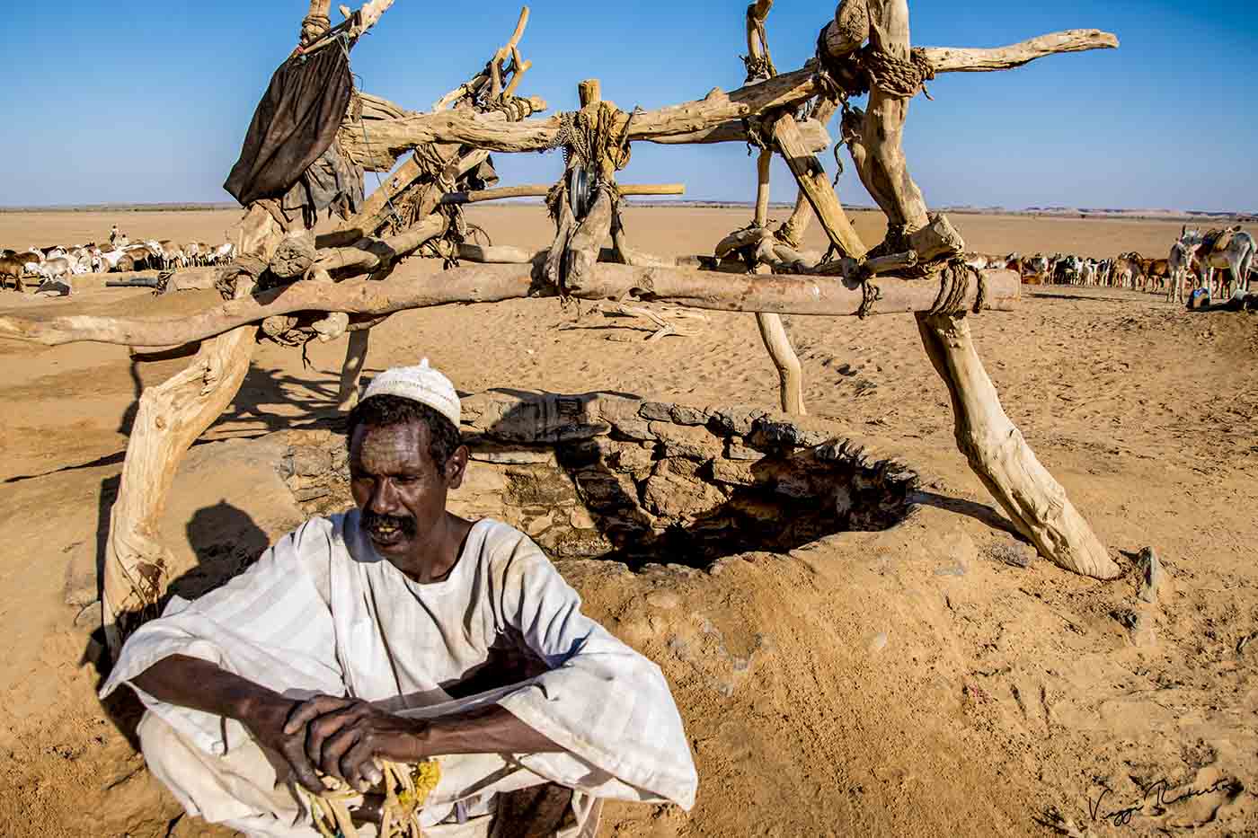 Il tempo si è fermato nel deserto nubiano del Sudan.