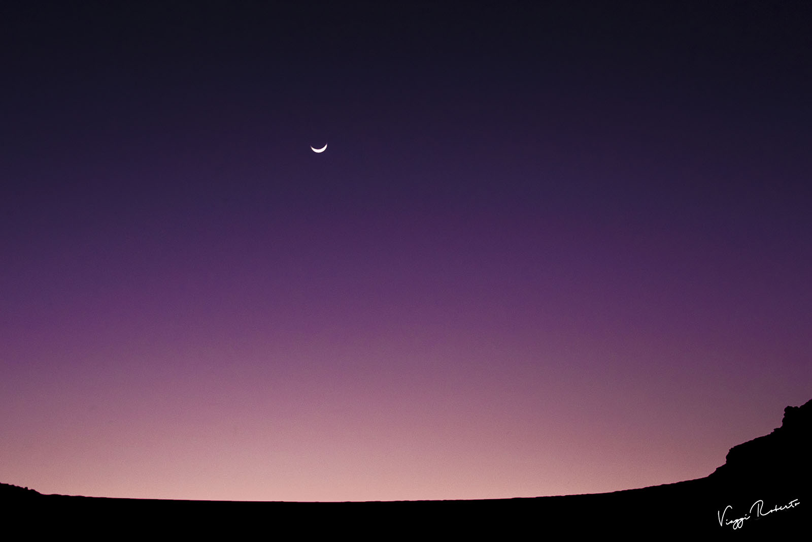L'alba nel deserto